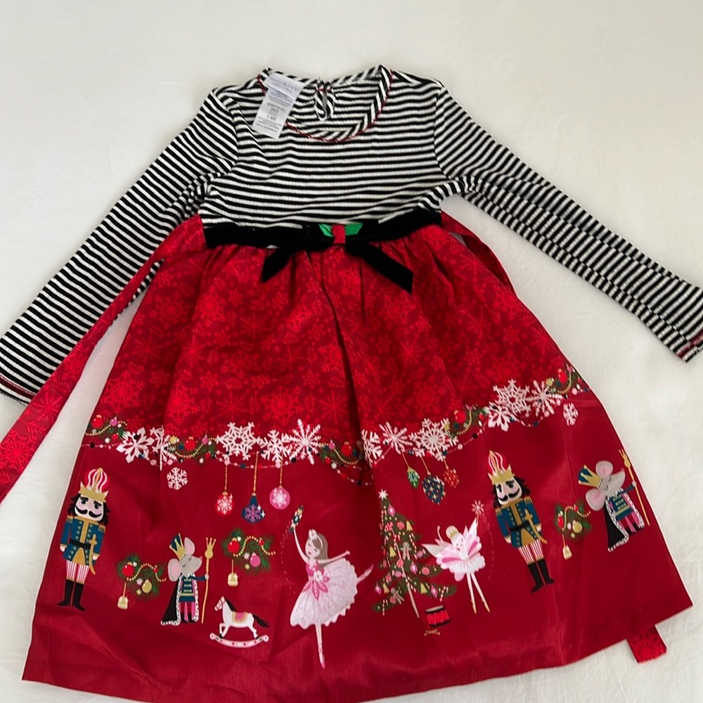 Adorable girls holiday nutcracker dress size 6x